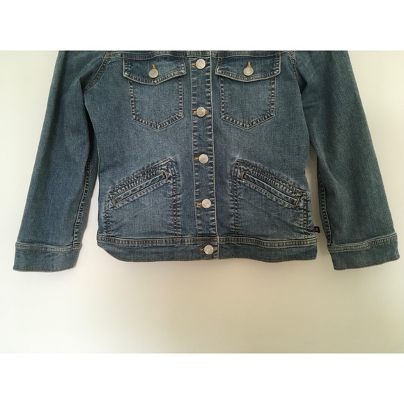 VTG Ralph Lauren Polo Jeans Co. Blue Jean Jacket Womens Sz S Cowboy Rodeo Y2K - Picture 5 of 16